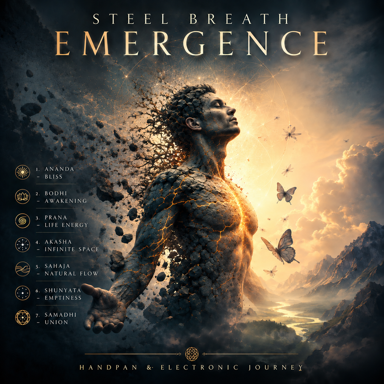 Okładka albumu EMERGENCE — STEEL BREATH